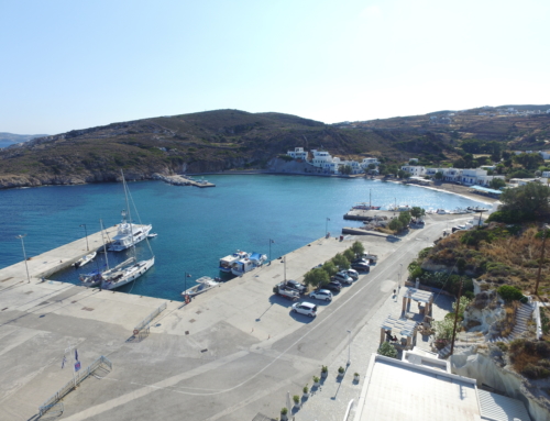 Kimolos klein weinig toeristisch eiland naast Milos
