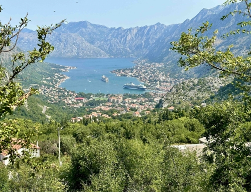 Montenegro, de baai van Kotor